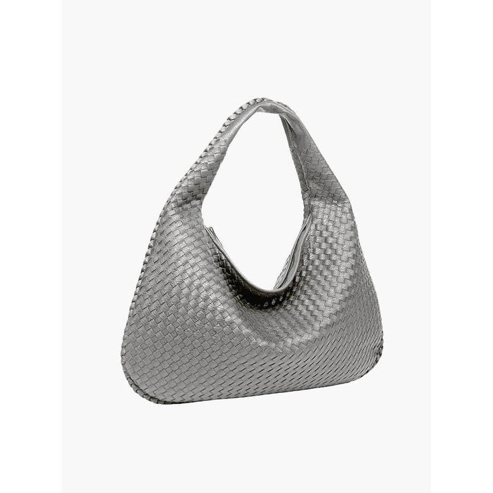 Women Handbag Woven Texture Shoulder Handle