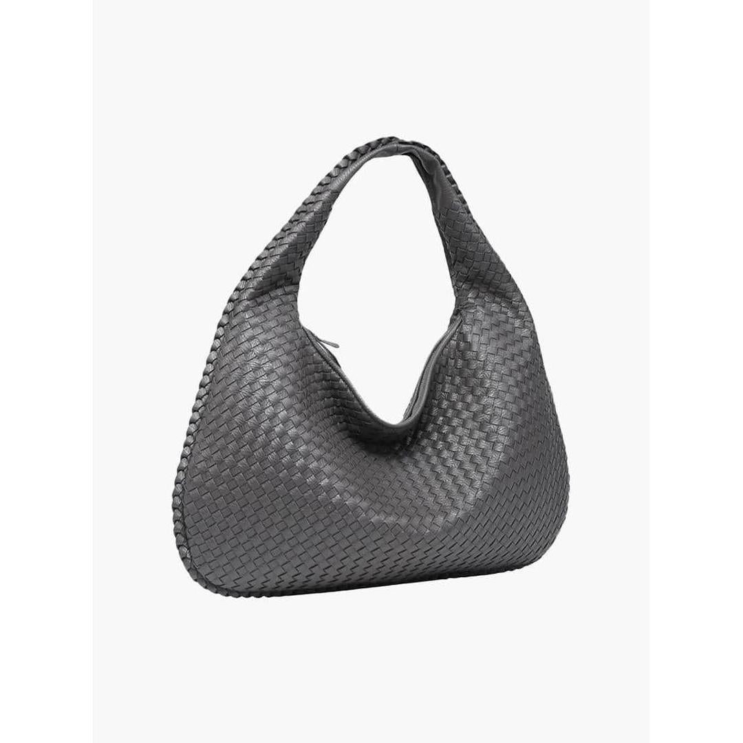 Women Handbag Woven Texture Shoulder Handle