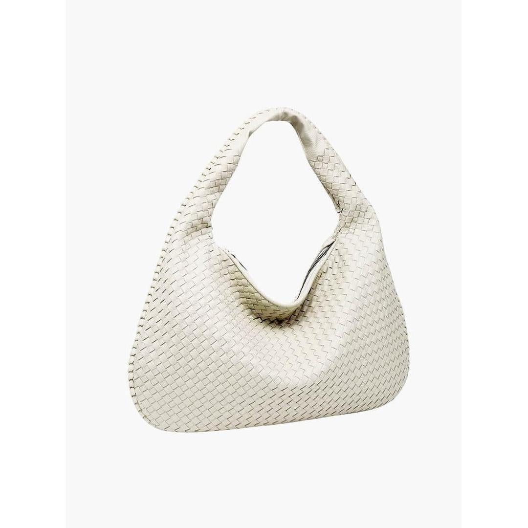 Women Handbag Woven Texture Shoulder Handle