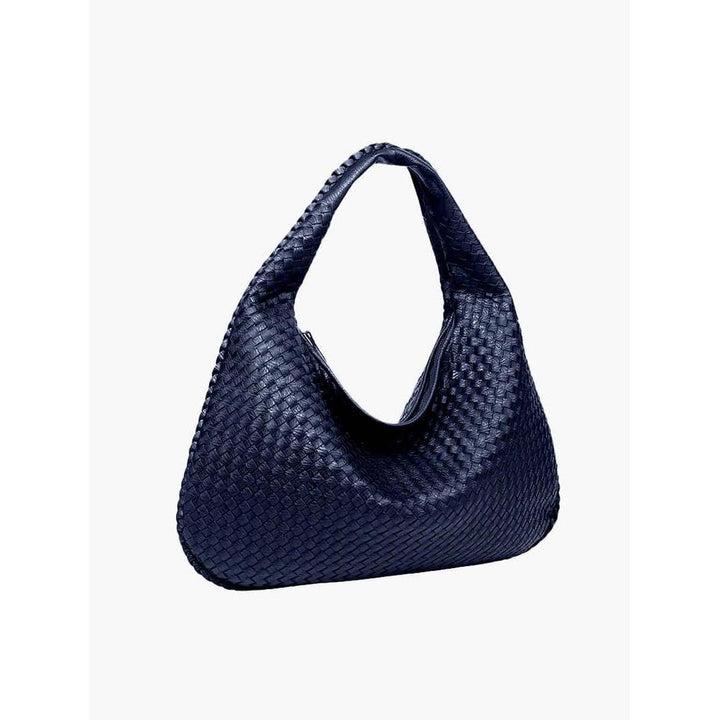 Women Handbag Woven Texture Shoulder Handle