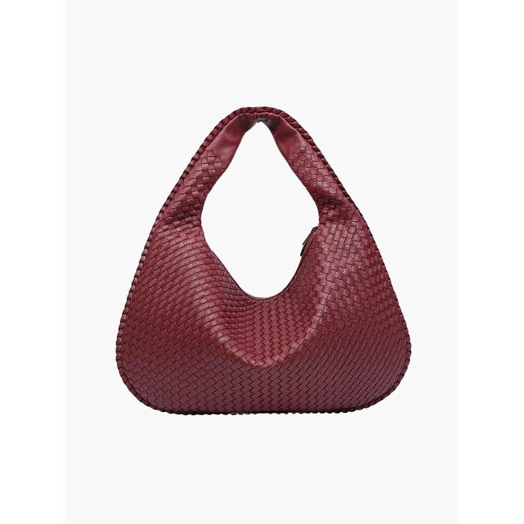 Women Handbag Woven Texture Shoulder Handle