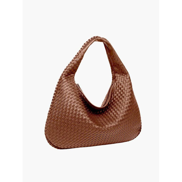 Women Handbag Woven Texture Shoulder Handle